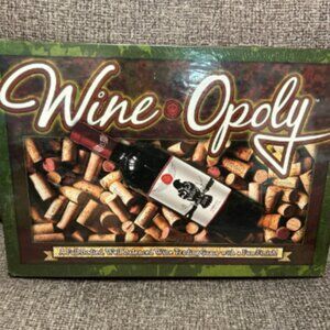 FACTORY SEALED Wine-Opoly Monopoly Game featuring Types of Wine